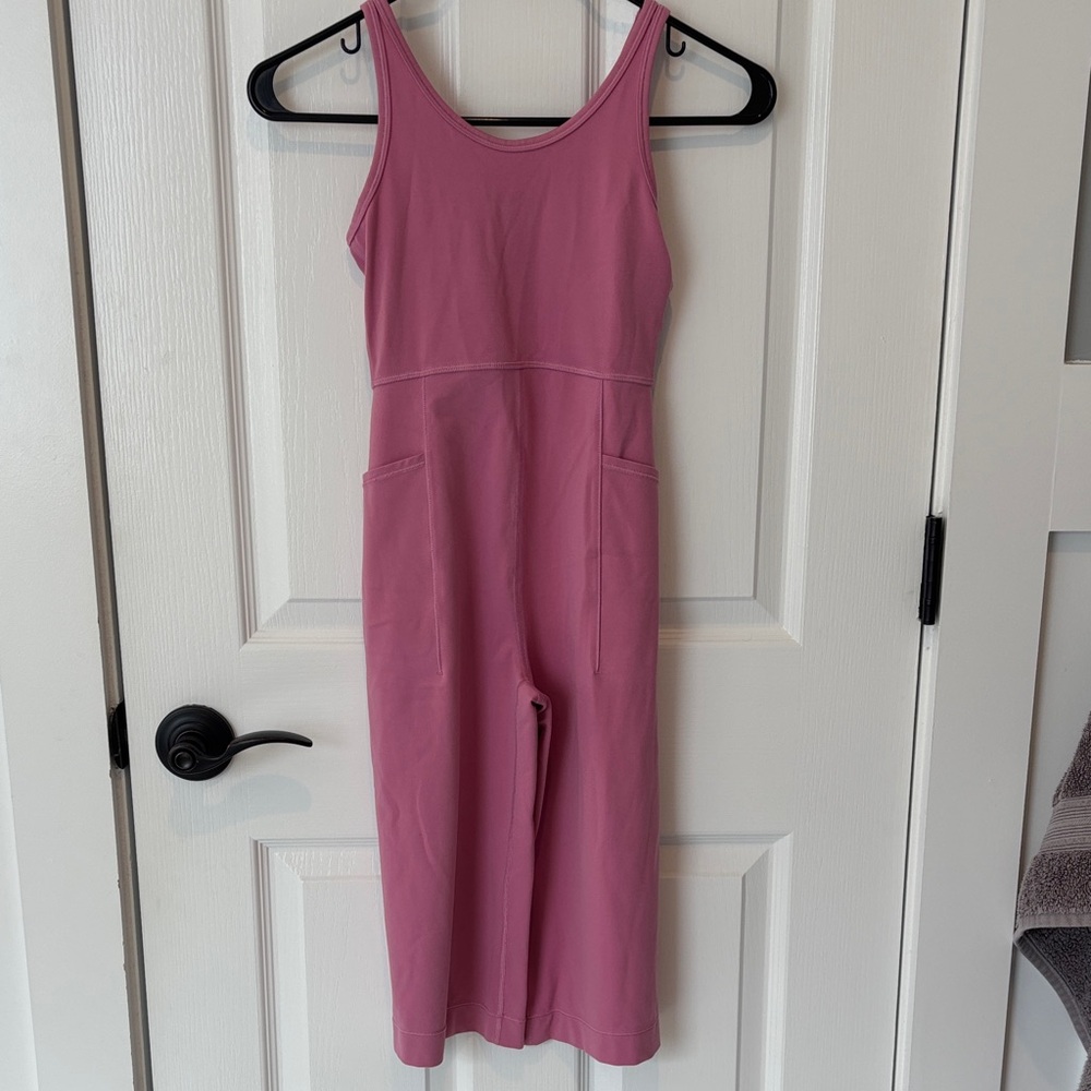 Athleta Girl Pink Jumpsuit